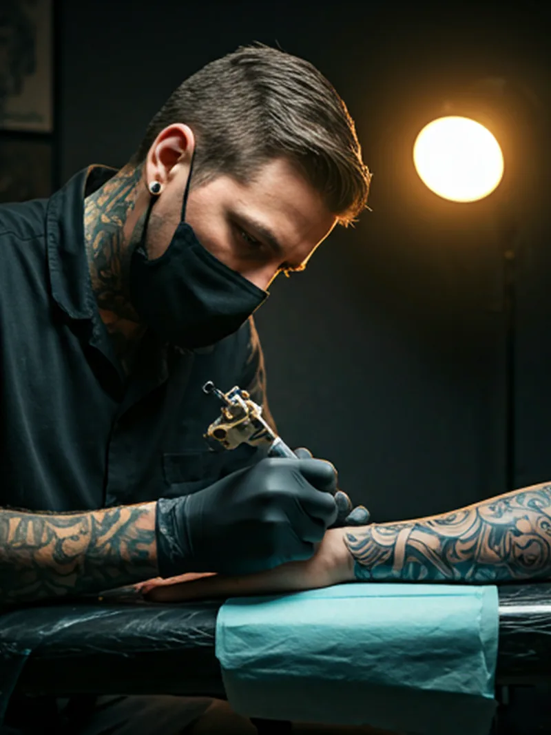 Joshua Cole — black and grey realism tattoo artist in the Work of Art Las Vegas studio