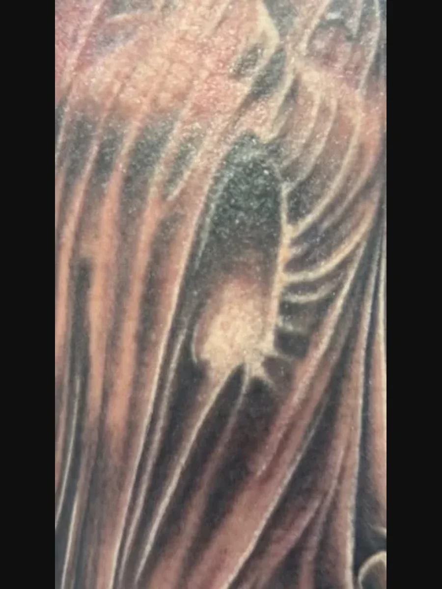 Color realism tattoo example for Henderson collectors