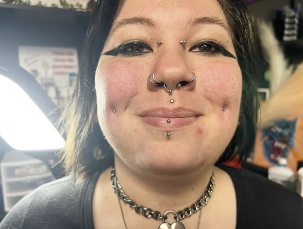 Healing month 2 — Facial piercing — Work of Art Las Vegas, Work of Art Tattoo & Piercing, Las Vegas