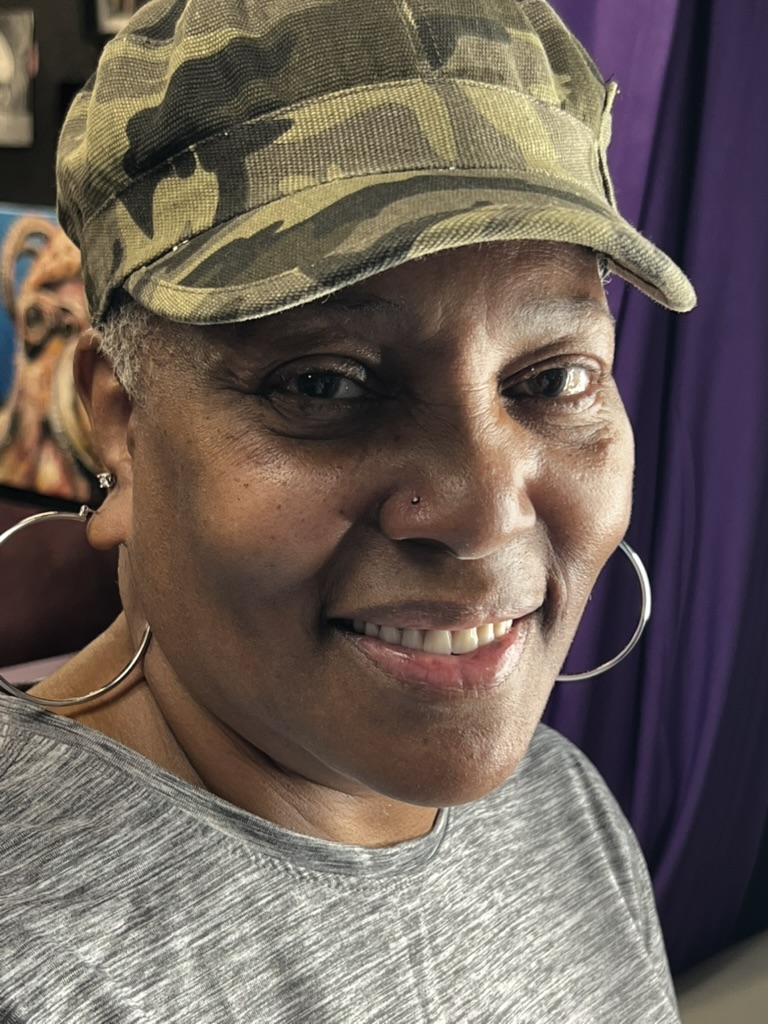 Facial piercing close-up — Facial piercing — Work of Art Las Vegas, Work of Art Tattoo & Piercing, Las Vegas